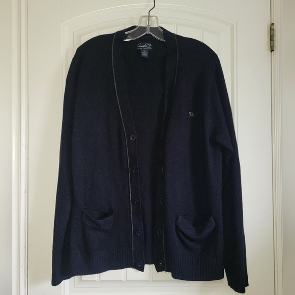 Dark Navy Arnold Palmer Button Up Cardigan - Picture 1 of 3